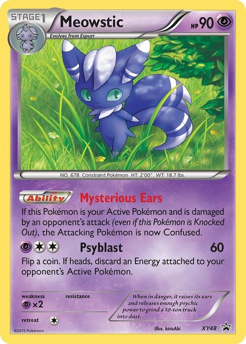 Meowstic Card Front