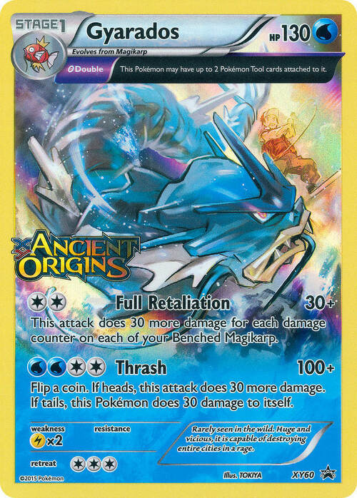 Gyarados Card Front