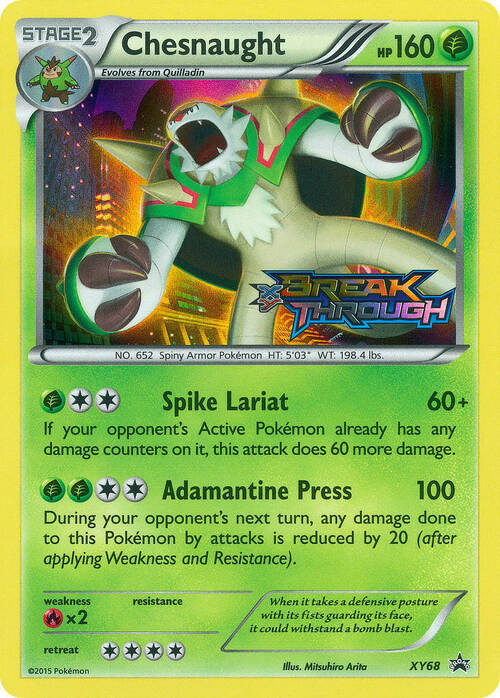 Chesnaught Card Front