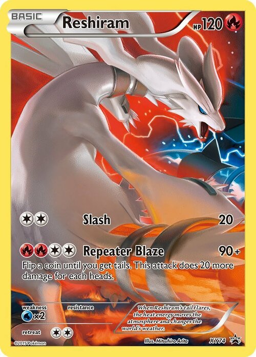 Reshiram Card Front