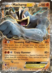 Machamp EX [Steaming Mad | Crazy Hammer]