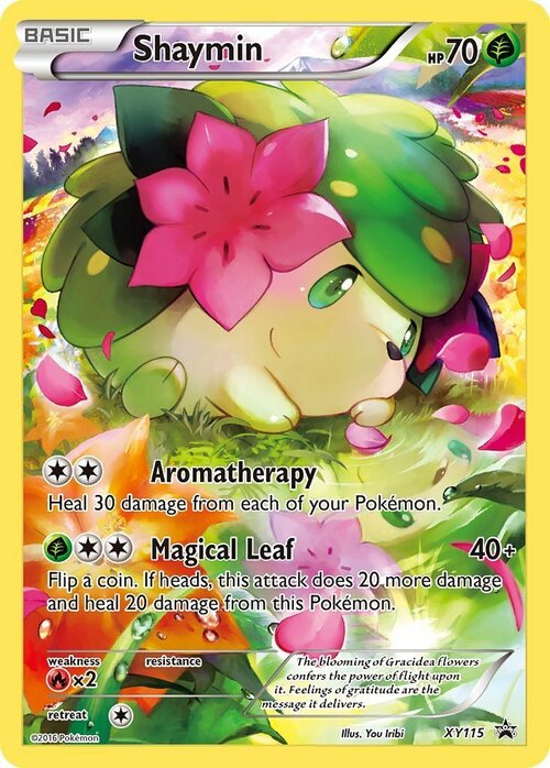 Shaymin [Aromatherapy | Magical Leaf] Card Front