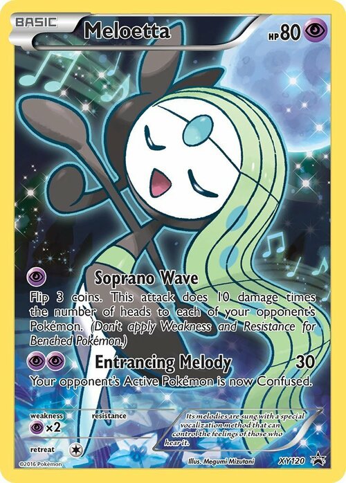 Meloetta [Soprano Wave | Entrancing Melody] Card Front