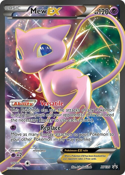 Mew EX Card Front