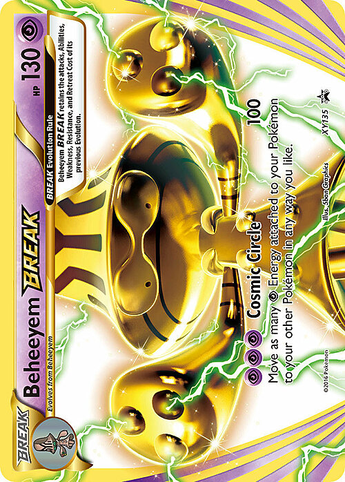 Beheeyem BREAK [Cosmic Circle] Card Front