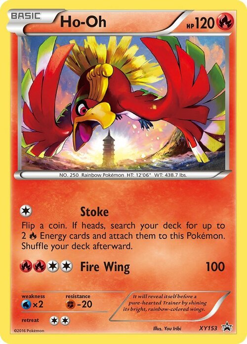 Ho-Oh Card Front