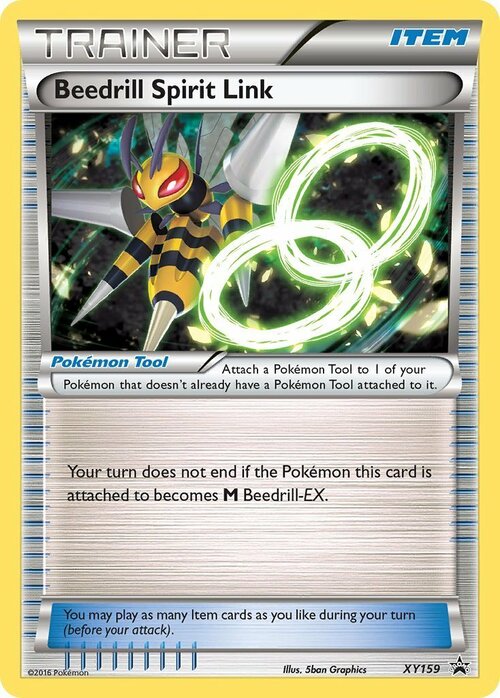 Beedrill Spirit Link Card Front