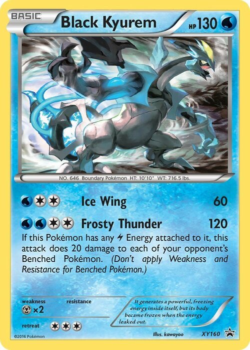 Black Kyurem Card Front