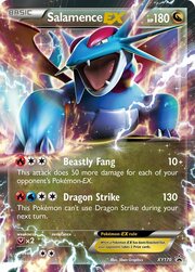 Salamence EX [Beastly Fang | Dragon Strike]