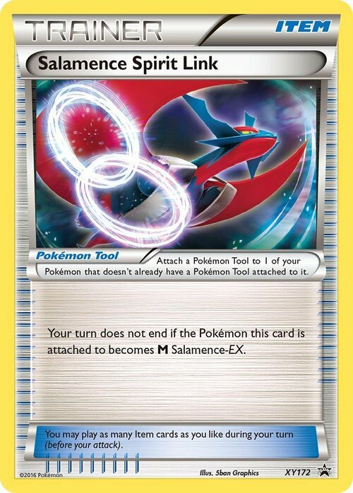 Salamence Spirit Link Card Front