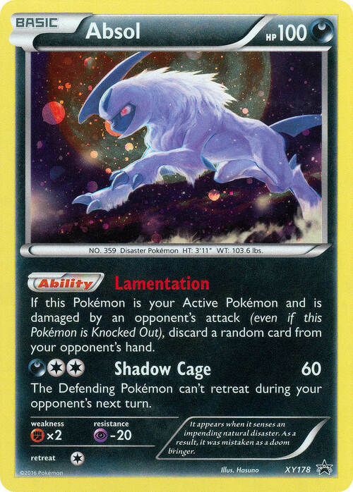 Absol Card Front