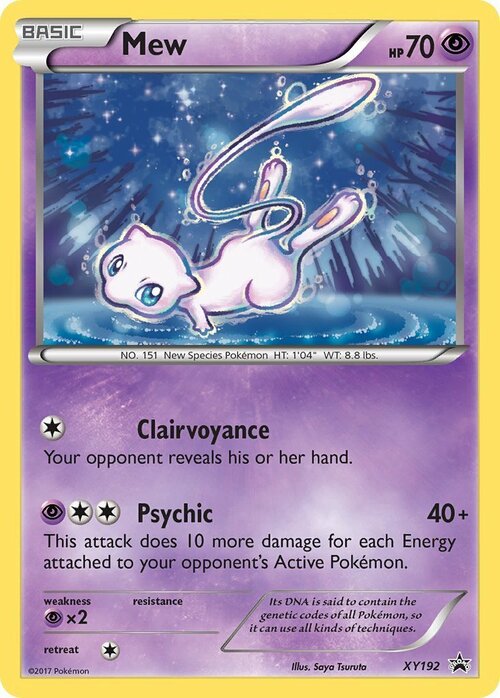 Mew [Clairvoyance | Psychic] Card Front