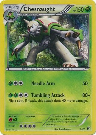 Chesnaught Card Front