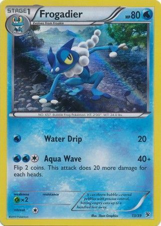 Frogadier Card Front