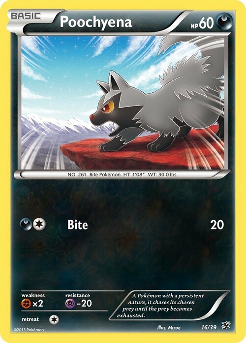 Poochyena Card Front