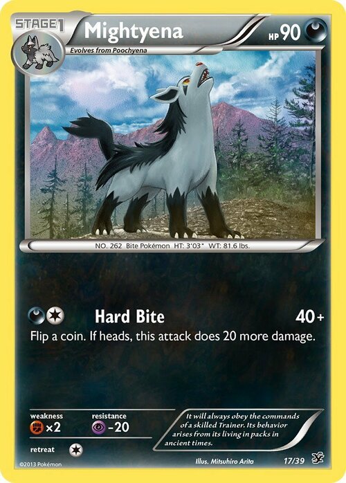 Mightyena Card Front