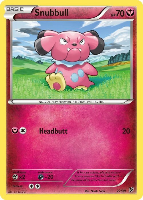 Snubbull Card Front