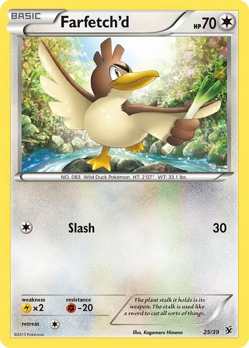 Farfetch'd Card Front