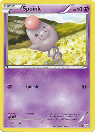 Spoink Card Front