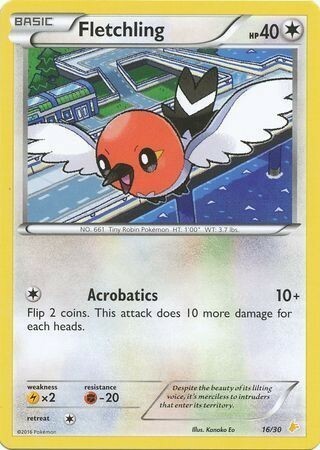 Fletchling Card Front