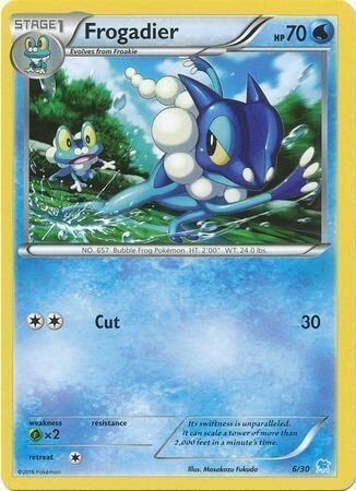 Frogadier Card Front