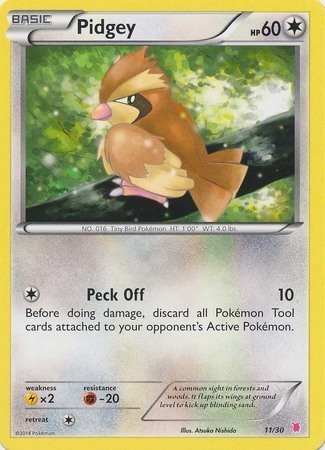 Pidgey Card Front