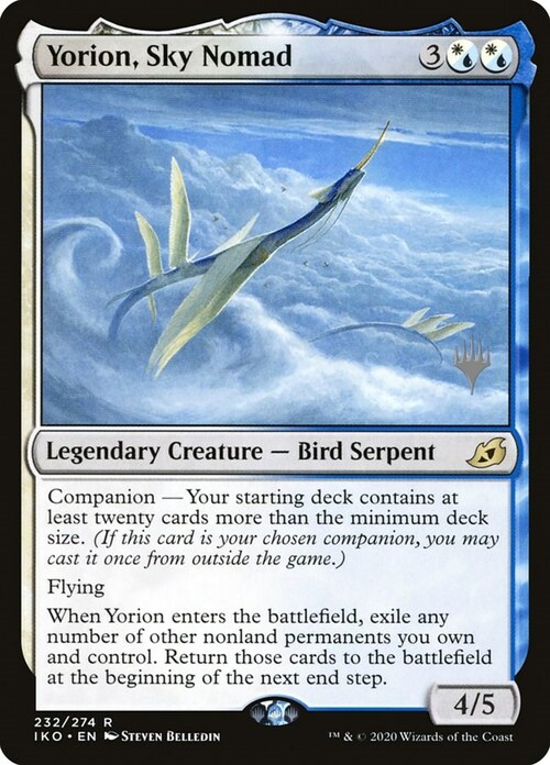 Yorion, Nomade dei Cieli Card Front