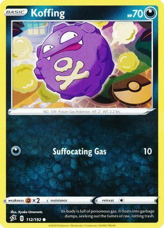 Koffing Card Front