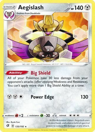 Aegislash Card Front