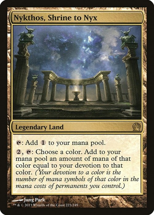 Nykthos, Shrine to Nyx Card Front