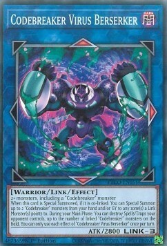 Codebreaker Virus Berserker Card Front