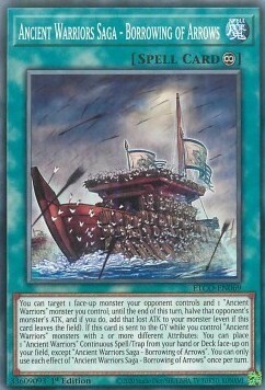 Ancient Warriors Saga - Borrowing of Arrows Card Front