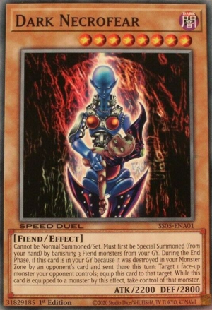 Dark Necrofear Card Front