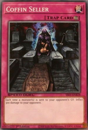 Coffin Seller Card Front