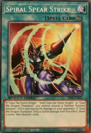 Spiral Spear Strike Card Front