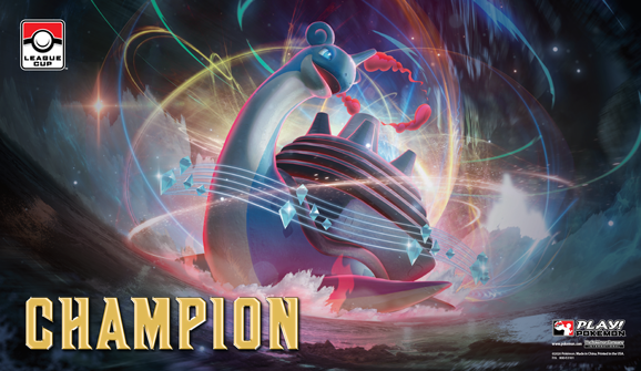 Tappetino League Cup 2020 "Lapras VMAX" Champion