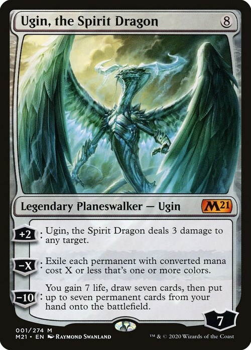 Ugin, the Spirit Dragon Card Front