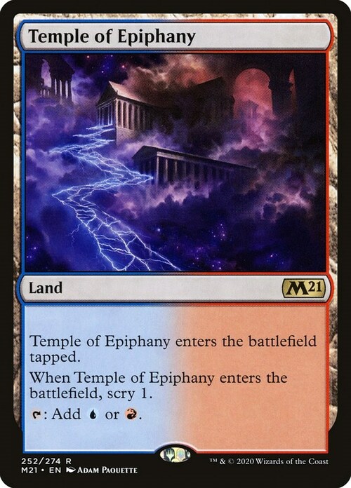 Temple of Epiphany Card Front