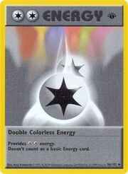 Double Colorless Energy