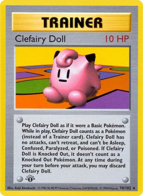 Clefairy Doll Card Front