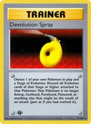 Devolution Spray