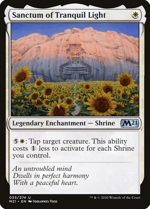 Sanctum of Tranquil Light Card Front