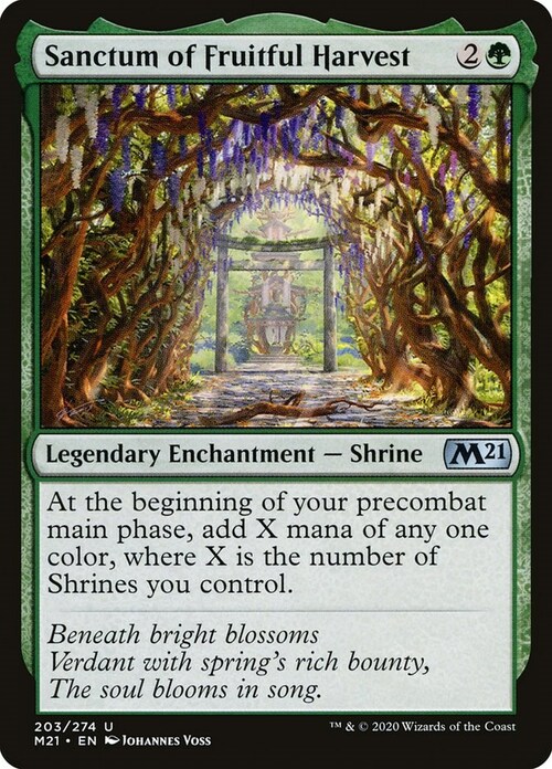 Sanctum of Fruitful Harvest Card Front