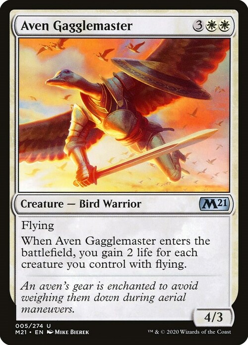 Aven Gagglemaster Card Front