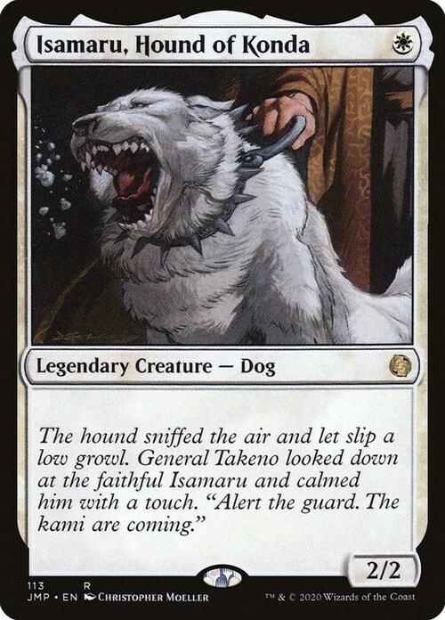 Isamaru, Hound of Konda Card Front