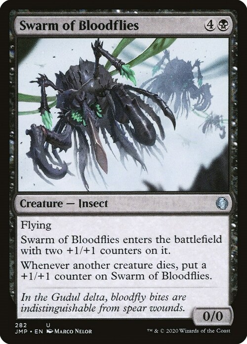 Swarm of Bloodflies Card Front