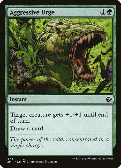 Aggressive Urge Card Front