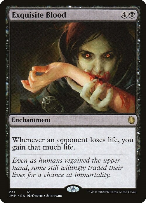 Exquisite Blood Card Front