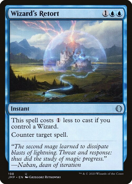 Wizard's Retort Card Front