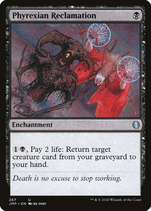 Phyrexian Reclamation Card Front